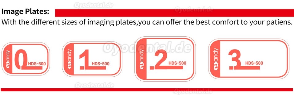 Handy HDS-500 PSP Scanner Dental Phosphor Plate Scanner